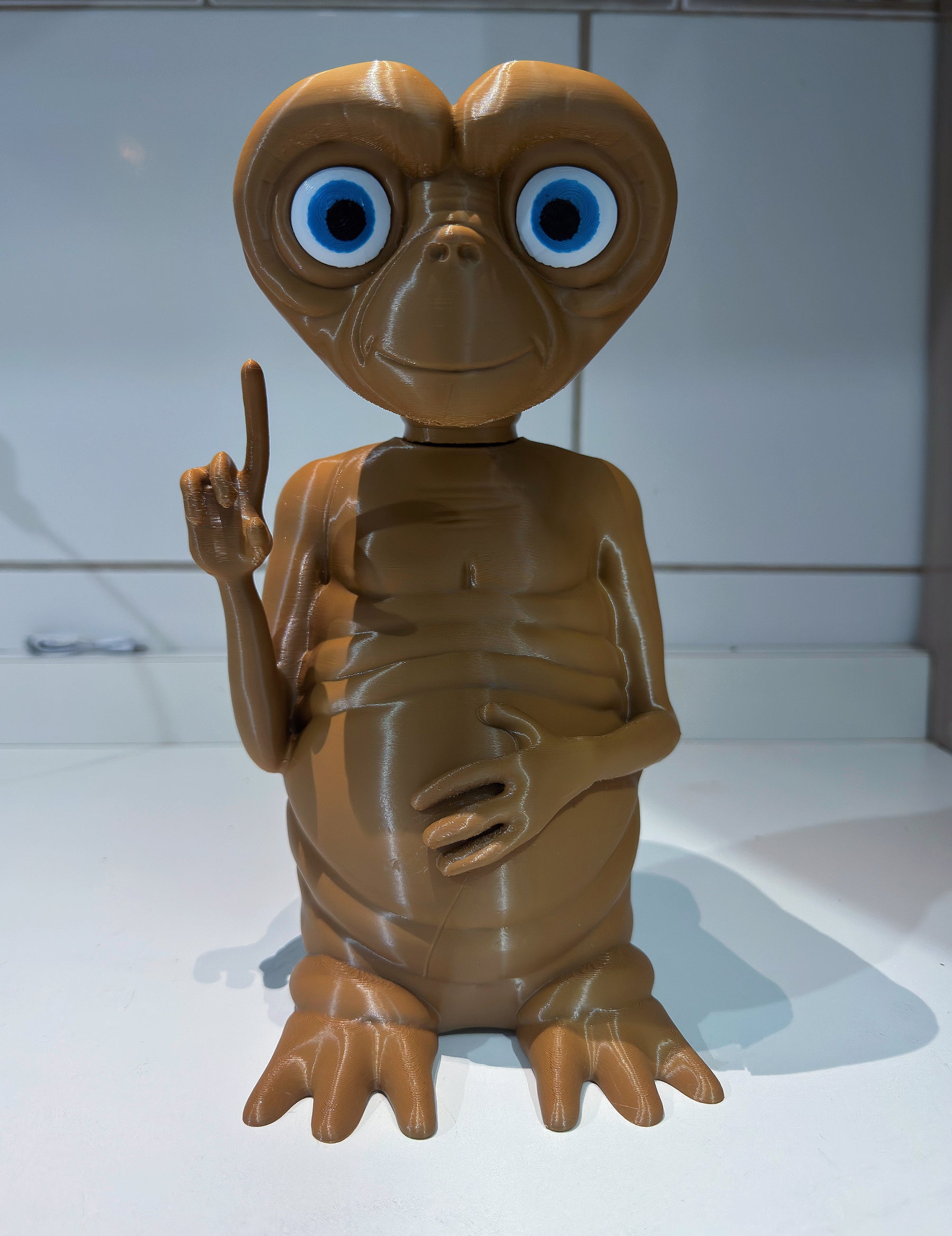 Boneco E.t. Et Extraterrestre Grow Grande Filme 25cm