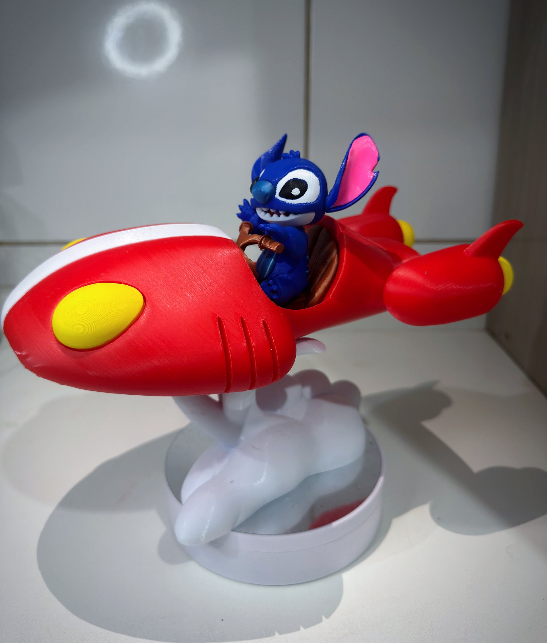 Stitch Espacial – Nave Intergaláctica em Miniatura 3D