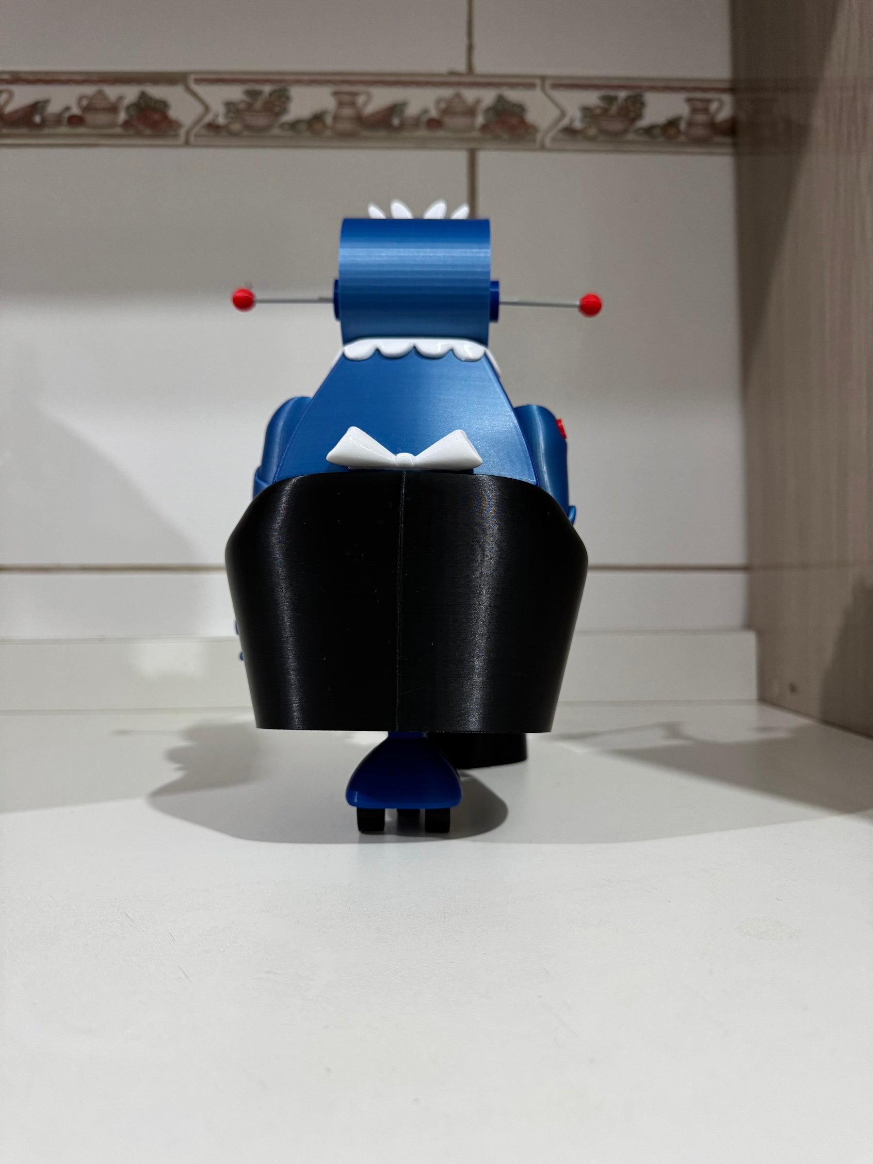 Boneca 3D da Rosie, a Robô da Família Jetsons – Carinho e Tecnologia em um Só Personagem!