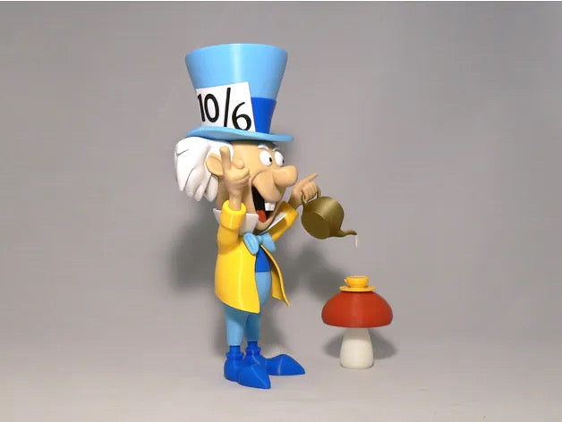 Chapeleiro Maluco em 3D: A Magia e Loucura do País das Maravilhas!