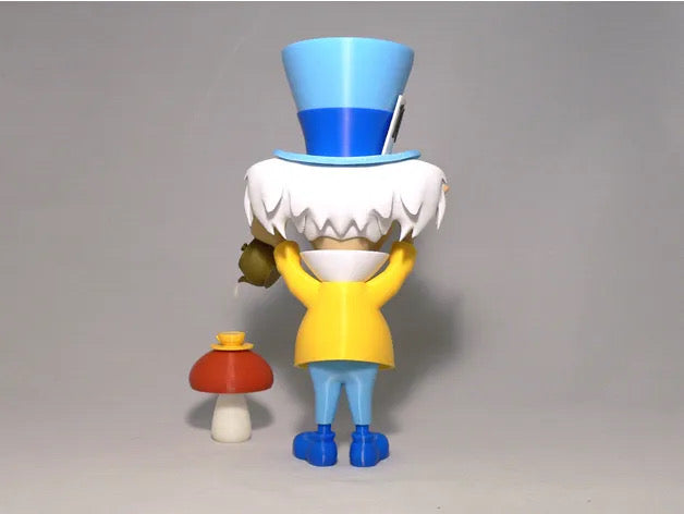 Chapeleiro Maluco em 3D: A Magia e Loucura do País das Maravilhas!