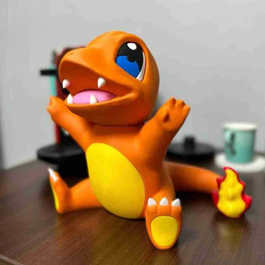 Boneco Charmander em Impressão 3D