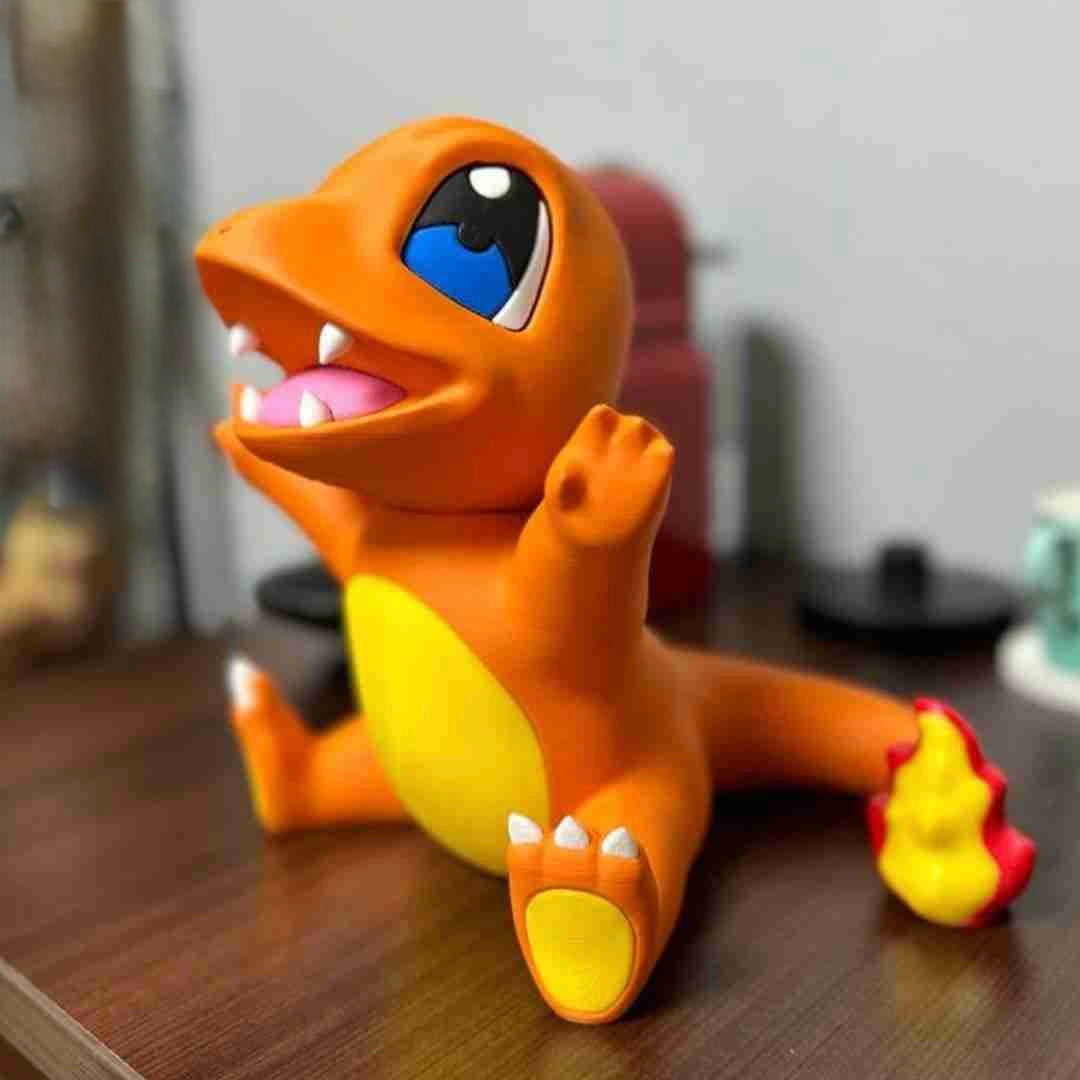 Boneco Charmander em Impressão 3D