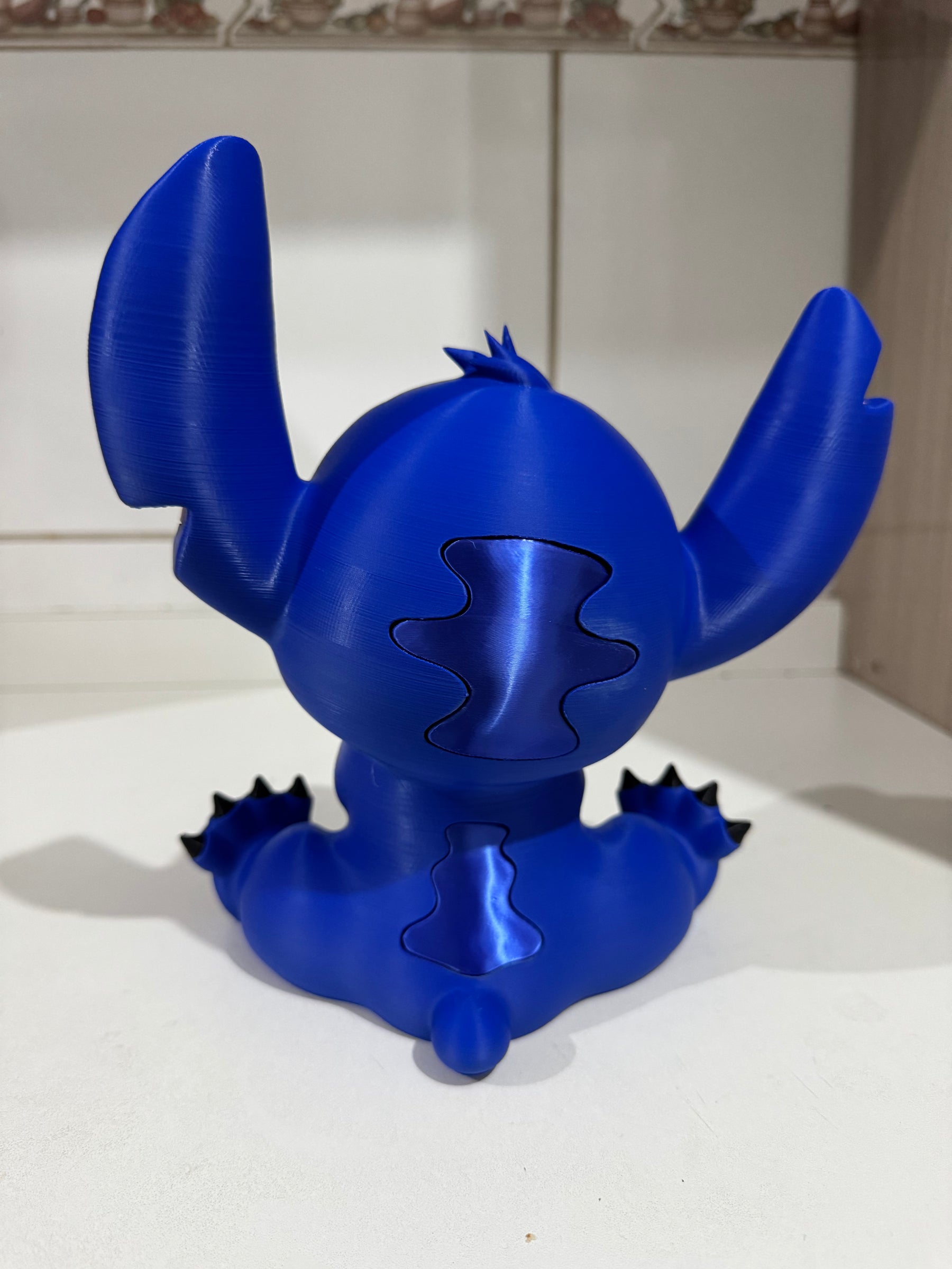 Boneco Stitch em Impressão 3D