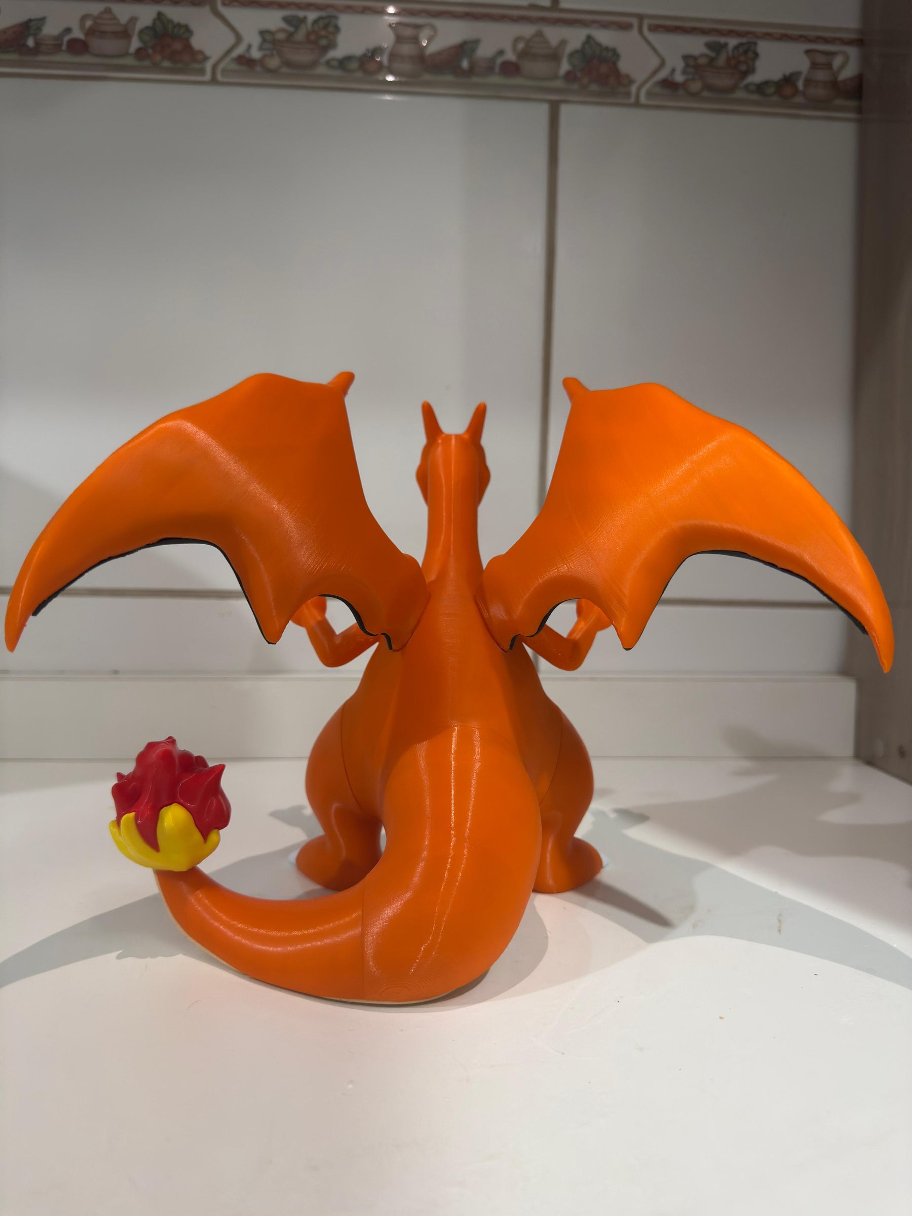 Charizard 3D Impresso – Colecionável Incrível para Fãs de Pokémon!