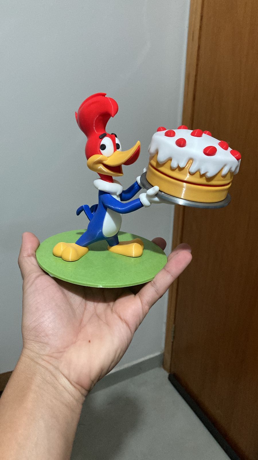 Pica-Pau Bolo de Morango