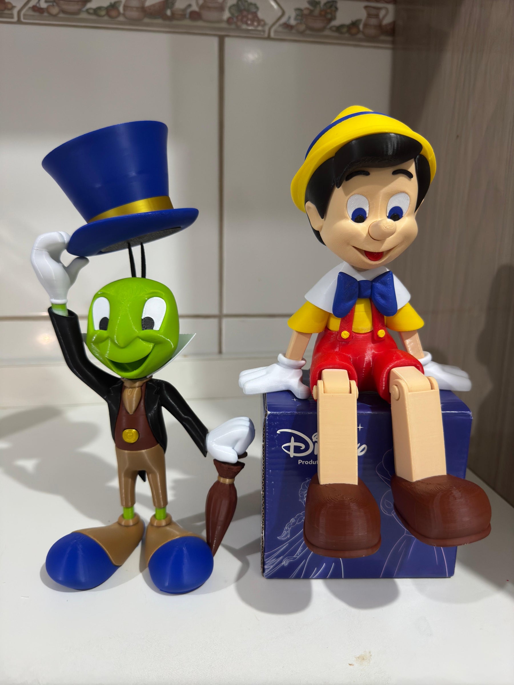 Pinóquio em Impressão 3D: Traga o Boneco de Madeira à Vida!