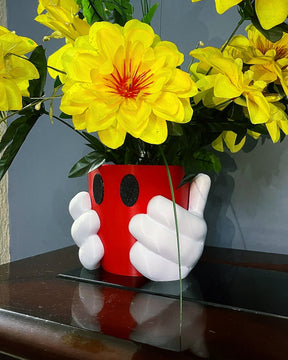Vaso de Flores Luva do Mickey – A Magia Disney em Sua Decoração!