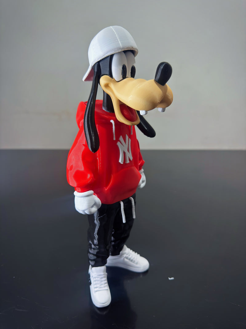 Pateta Urban 3D – Boneco 28cm com Blusa New Era