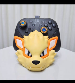 Arcanine Suporte 3D: O Suporte Perfeito para Seu Controle PS5, PS4, Xbox e Nintendo Swift!