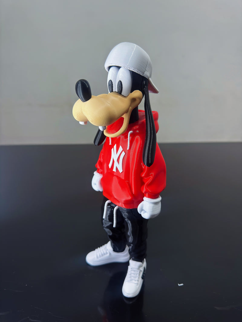 Pateta Urban 3D – Boneco 28cm com Blusa New Era