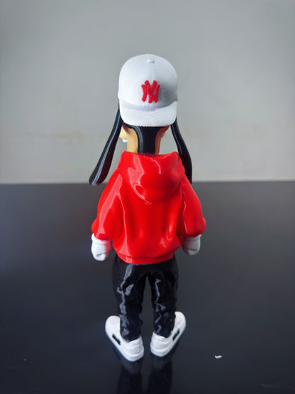 Pateta Urban 3D – Boneco 28cm com Blusa New Era