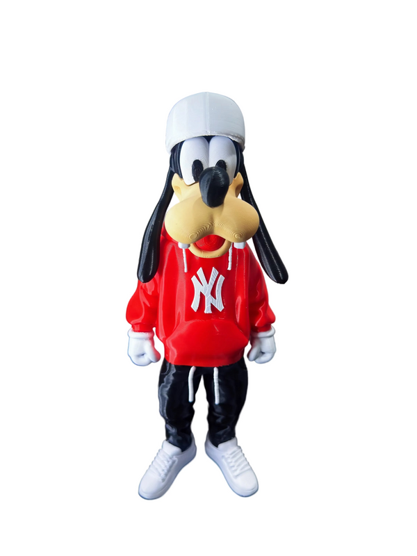 Pateta Urban 3D – Boneco 28cm com Blusa New Era