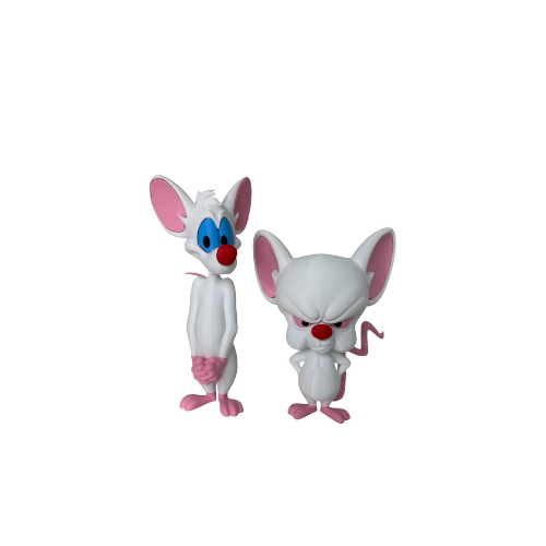 Pink e Cérebro – Dupla Colecionável Decorativa