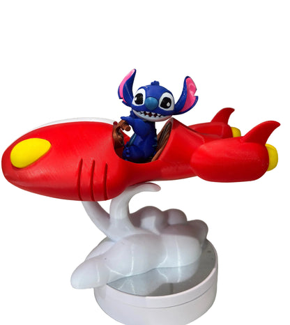 Stitch Espacial – Nave Intergaláctica em Miniatura 3D