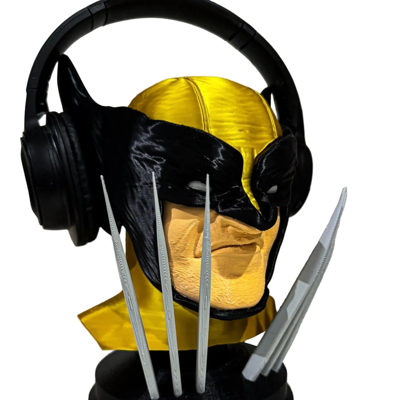 Busto do Wolverine: Enfeite e Suporte para Fones Gamer