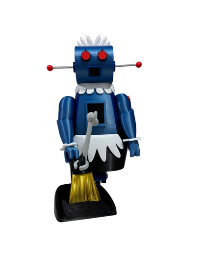 Boneca 3D da Rosie, a Robô da Família Jetsons – Carinho e Tecnologia em um Só Personagem!