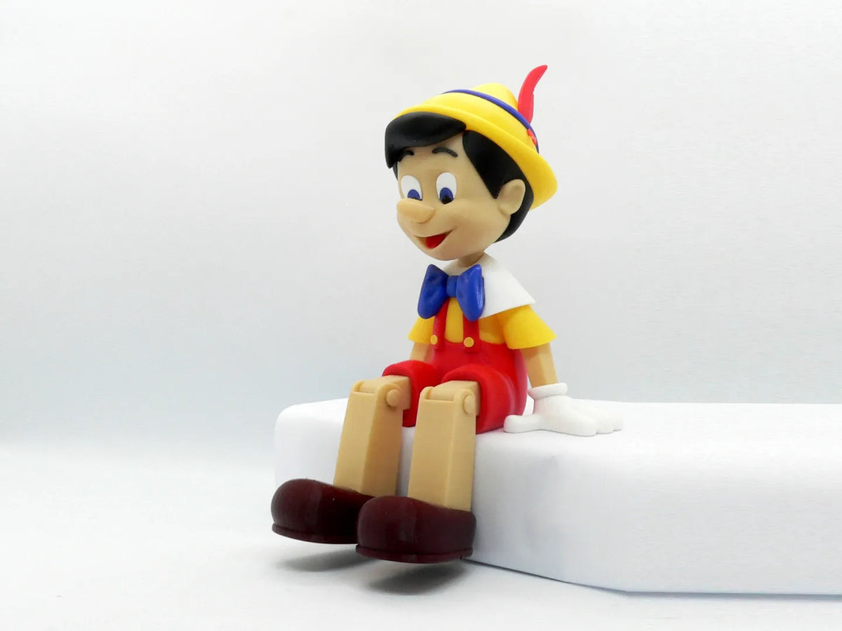 Pinóquio em Impressão 3D: Traga o Boneco de Madeira à Vida!
