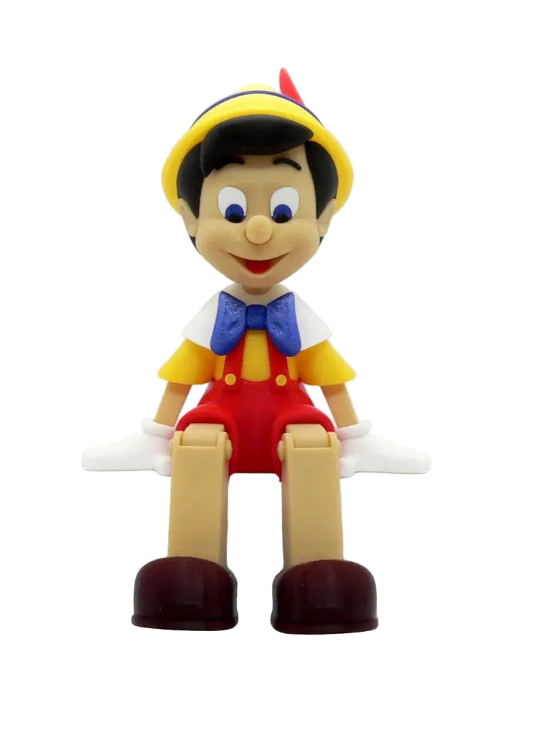Pinóquio em Impressão 3D: Traga o Boneco de Madeira à Vida!