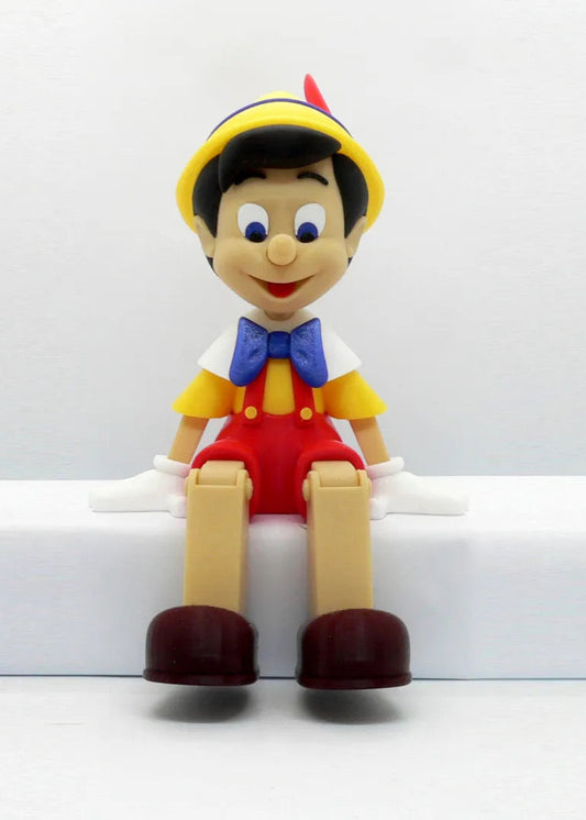Pinóquio em Impressão 3D: Traga o Boneco de Madeira à Vida!