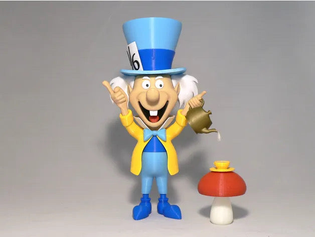 Chapeleiro Maluco em 3D: A Magia e Loucura do País das Maravilhas!