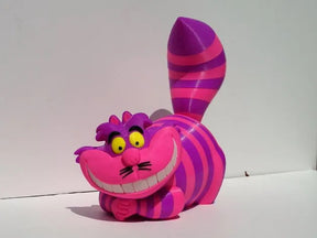 Gato Cheshire em 3D: O Enigmático Sorriso do País das Maravilhas!