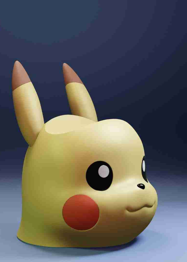 Suporte de Controle Pikachu em Impressão 3D