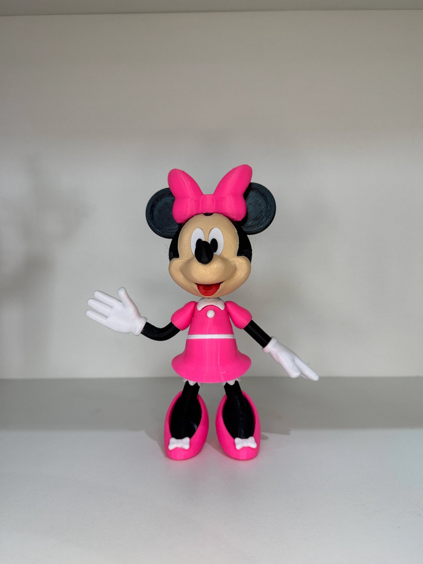 Boneco Minnie Mouse Disney – Colecionável Premium Clássico