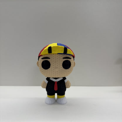 Turma do Chaves em Crochê 3D | Kit Colecionável 9 Peças