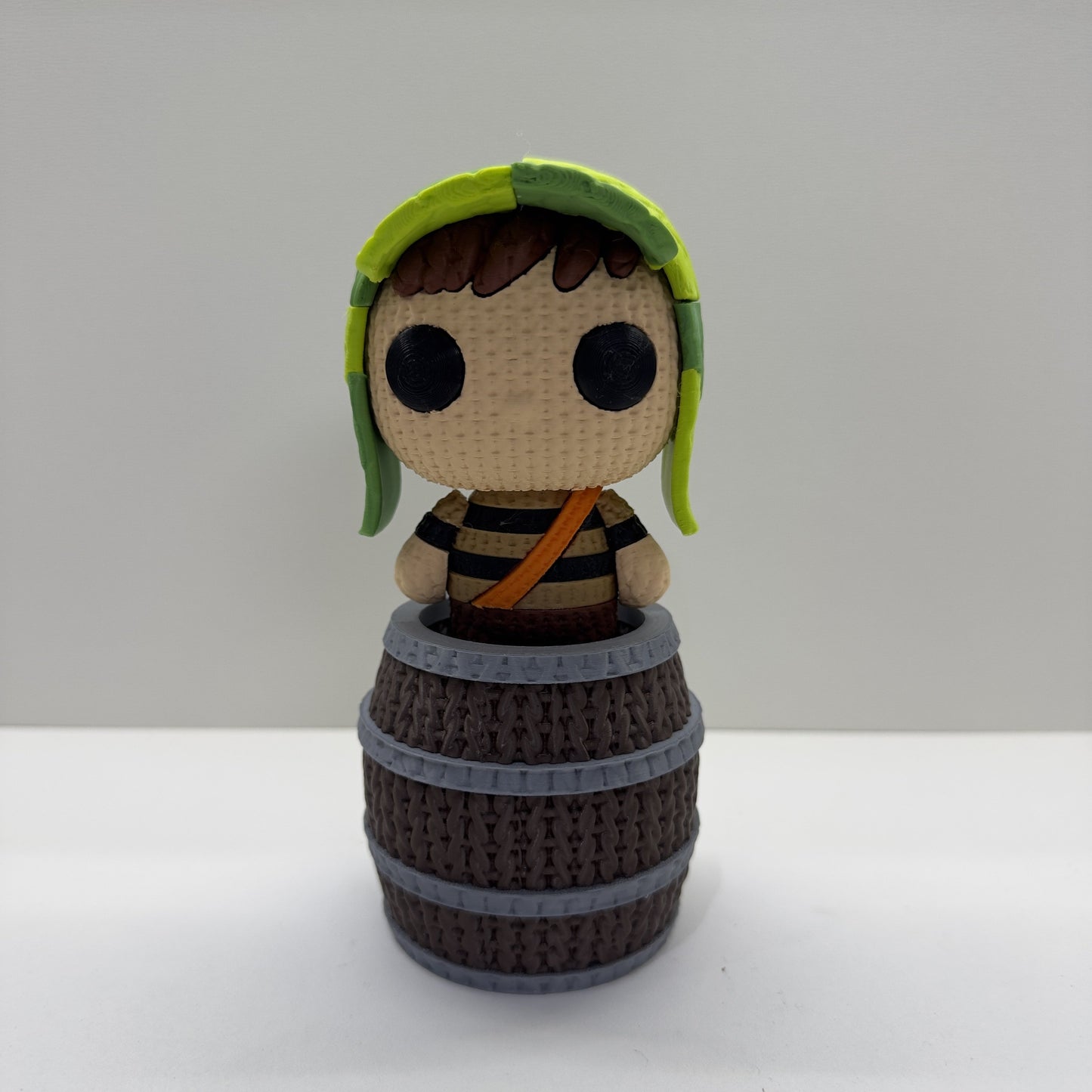 Turma do Chaves em Crochê 3D | Kit Colecionável 9 Peças