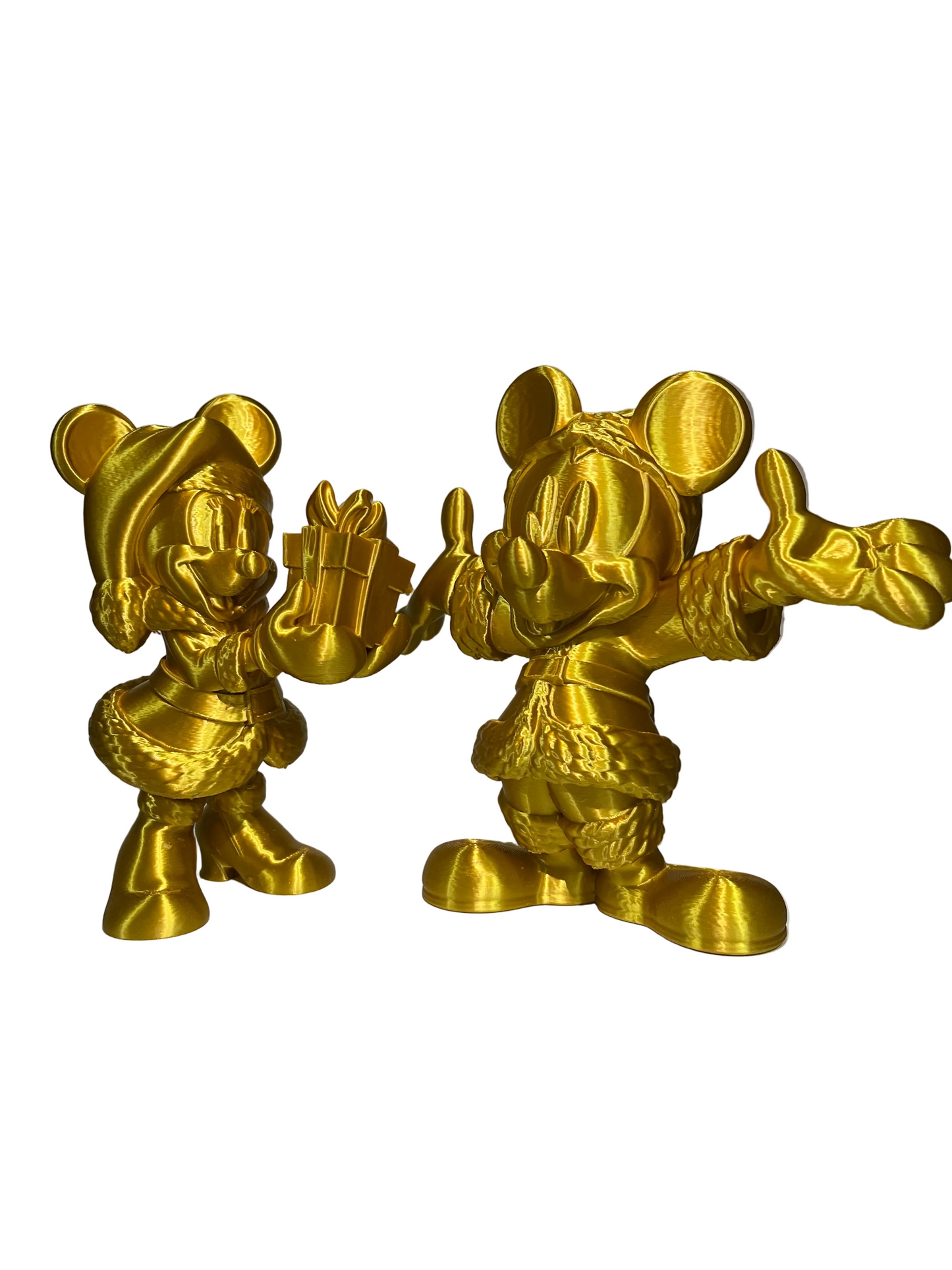 Casal Mickey e Minnie Dourados