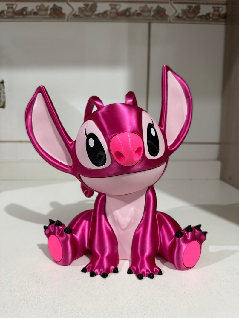 Boneco Stitch em Impressão 3D