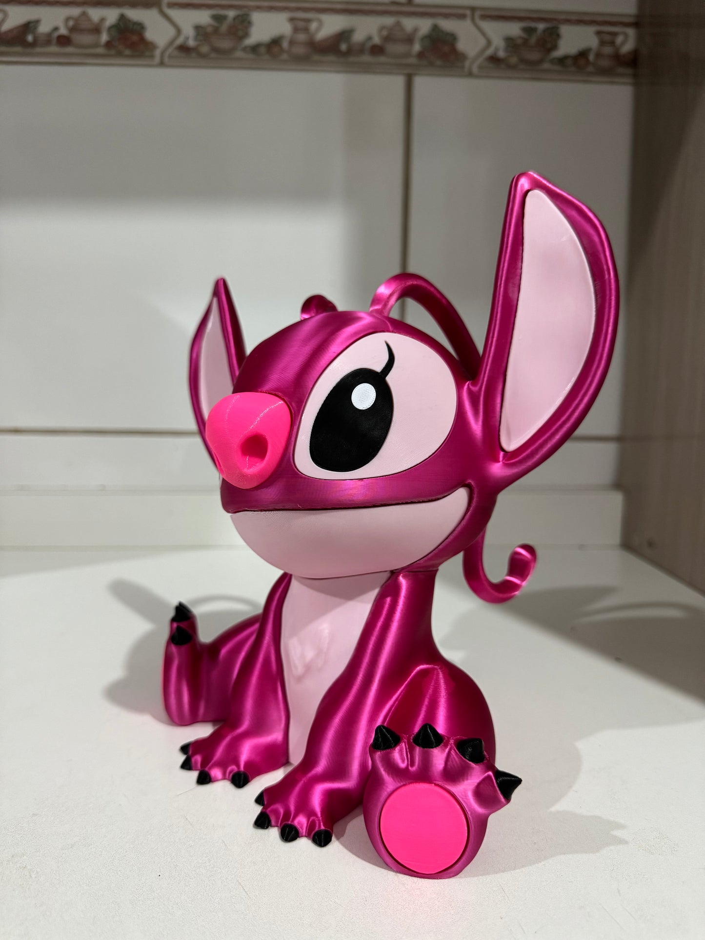 Boneco Stitch em Impressão 3D