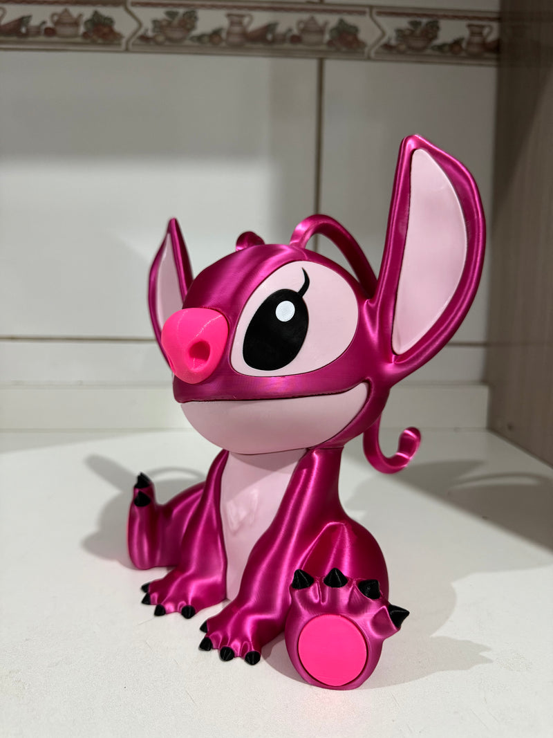 Boneco Stitch em Impressão 3D