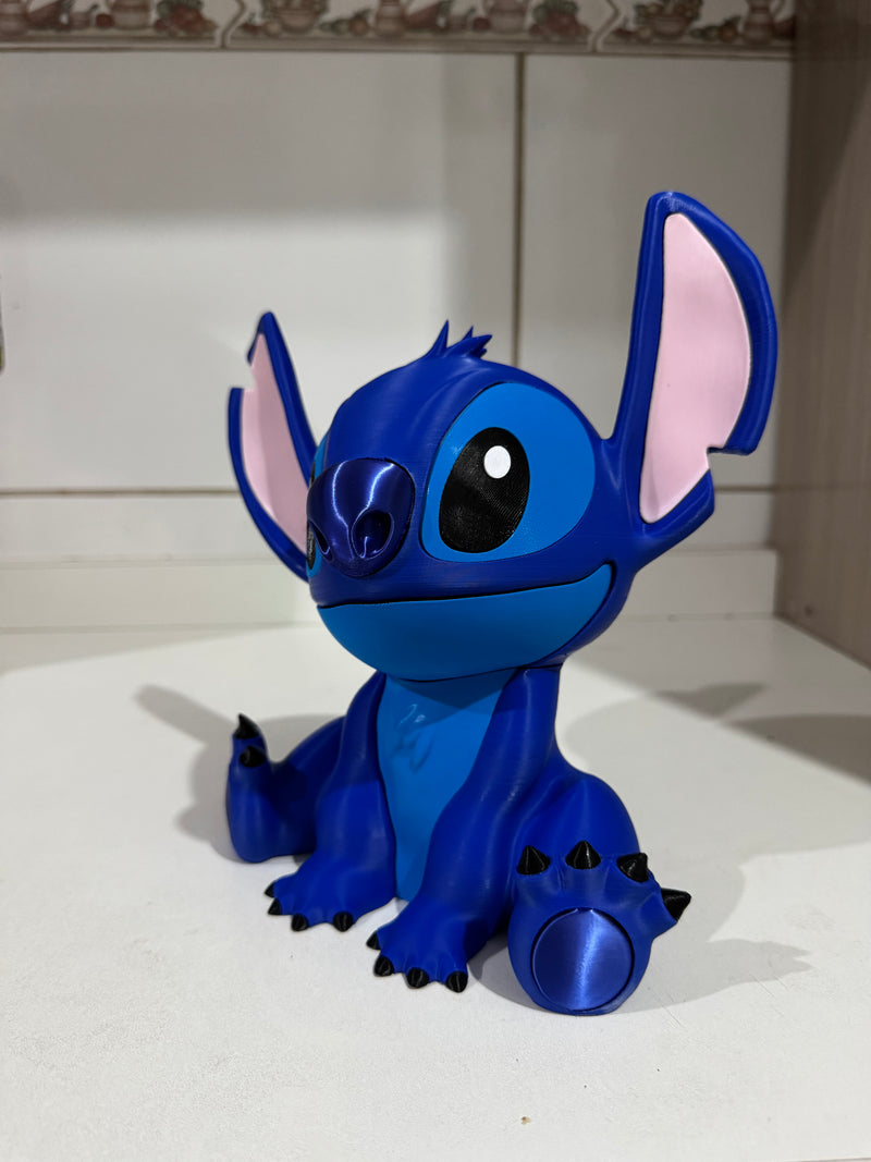Boneco Stitch em Impressão 3D