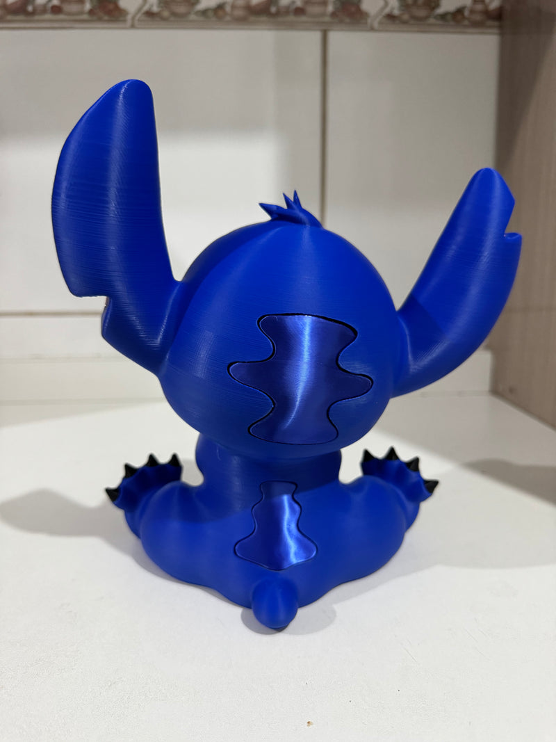 Boneco Stitch em Impressão 3D