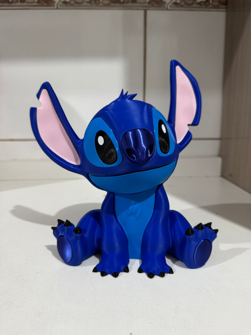 Boneco Stitch em Impressão 3D