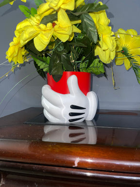 Vaso de Flores Luva do Mickey – A Magia Disney em Sua Decoração!