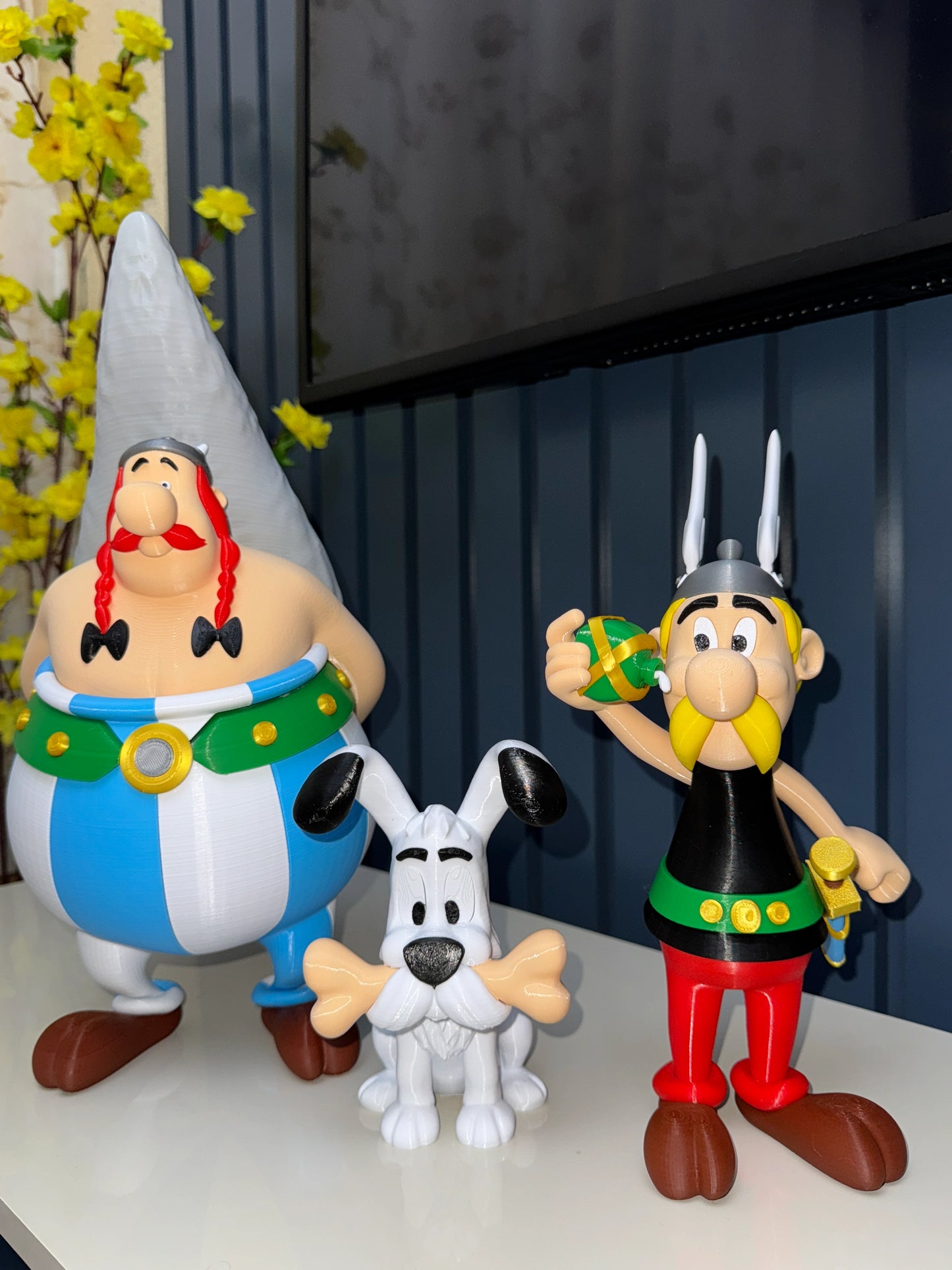 Boneco Asterix com Poção Mágica – Colecionável Premium Turma do Asterix