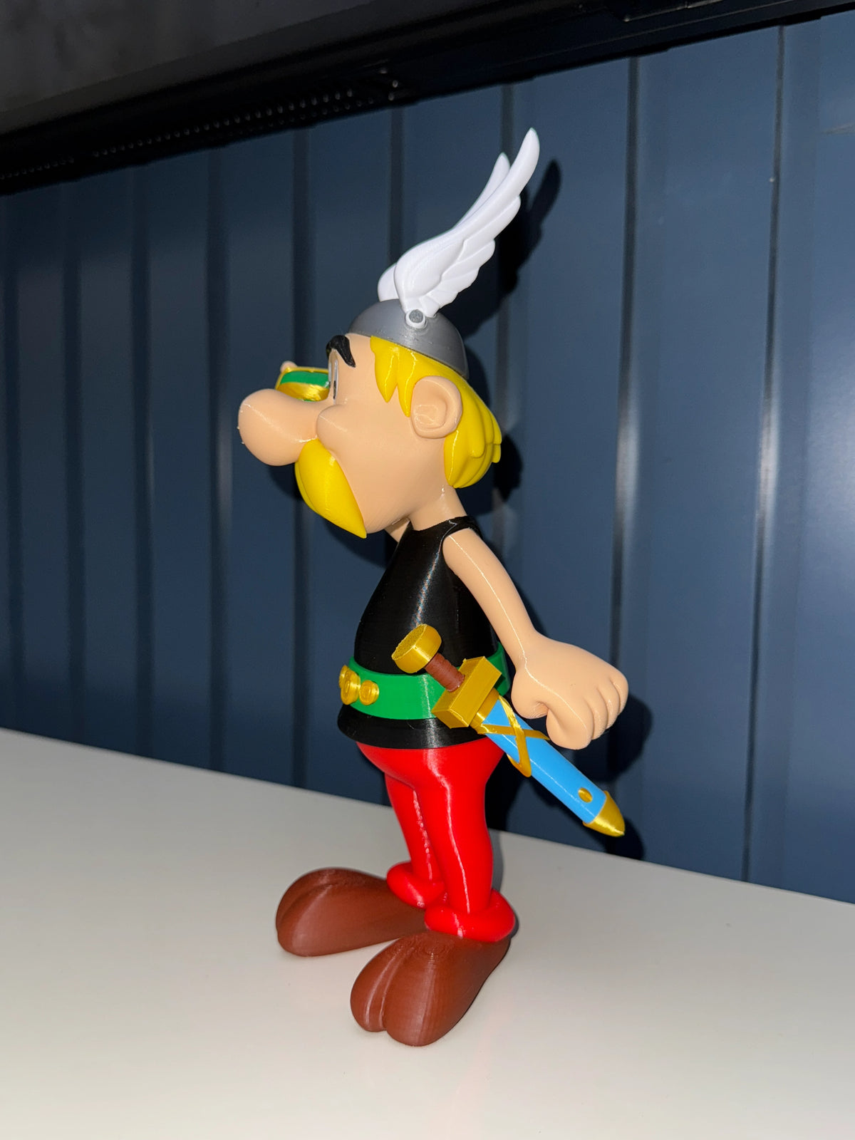 Boneco Asterix com Poção Mágica – Colecionável Premium Turma do Asterix