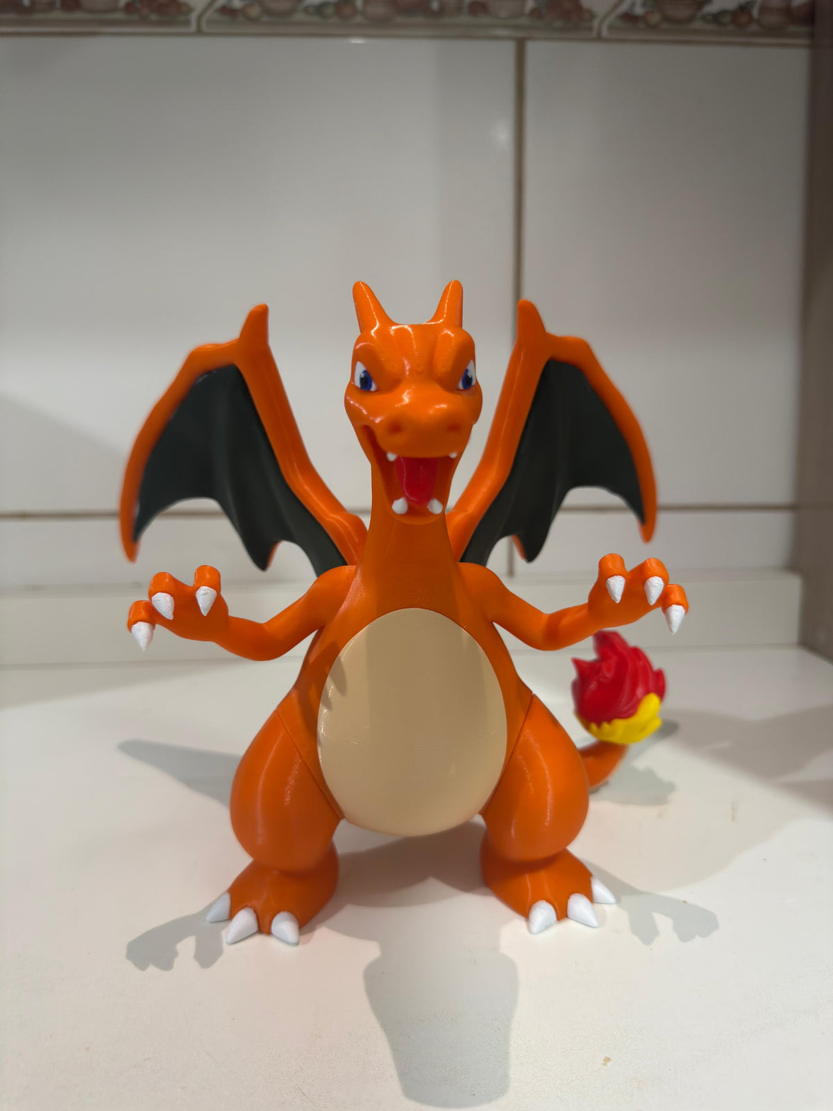 Charizard 3D Impresso – Colecionável Incrível para Fãs de Pokémon!