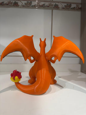 Charizard 3D Impresso – Colecionável Incrível para Fãs de Pokémon!