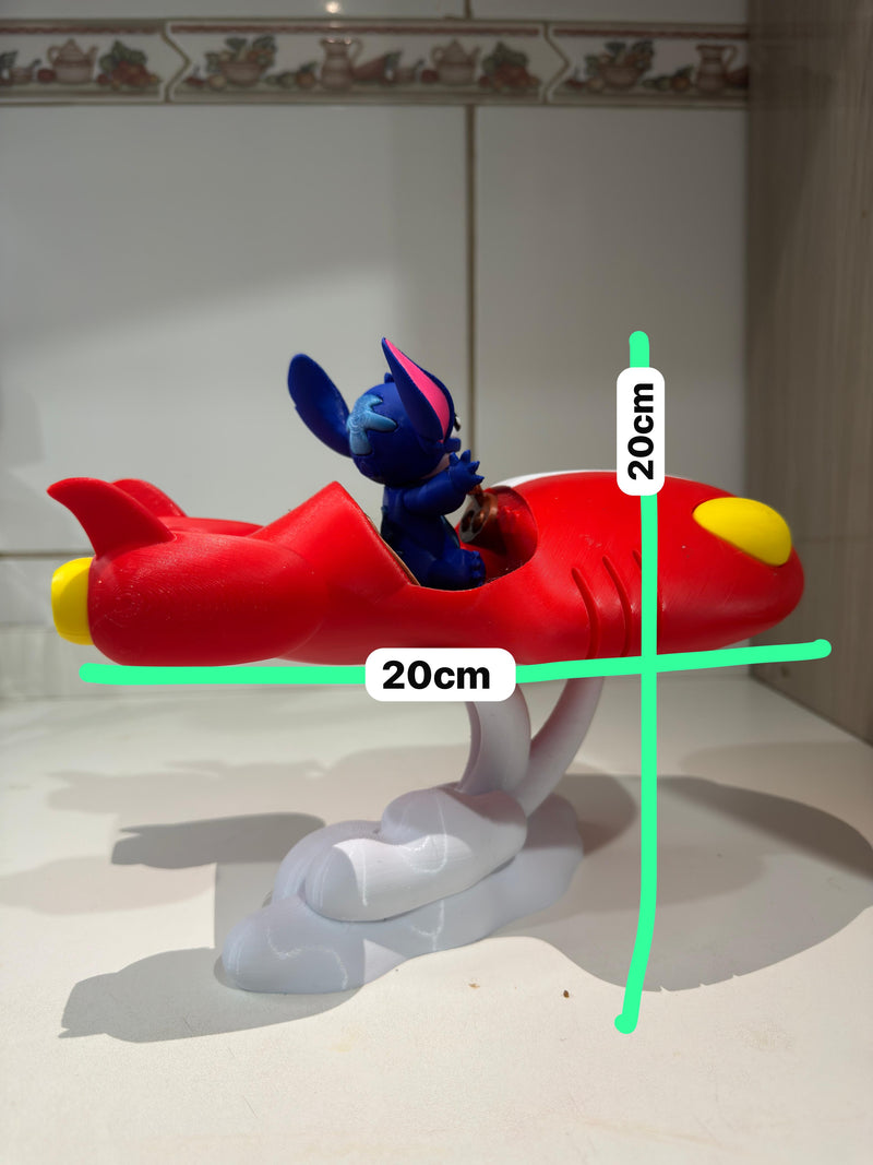 Stitch Espacial – Nave Intergaláctica em Miniatura 3D