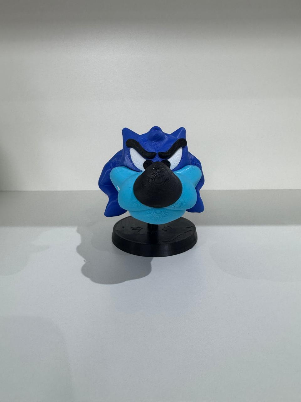 Gato a Jato Retrô – Figura 3D Inspirada em Desenhos Clássicos