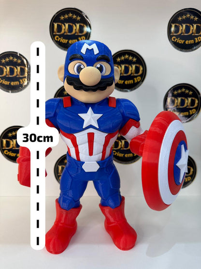 Mario Capitão América – Edição Heroica Exclusiva