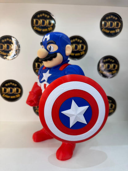 Mario Capitão América – Edição Heroica Exclusiva