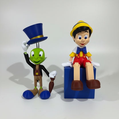 Pinóquio Retrátil em 3D: A Magia em Escultura para Sua Decoração!