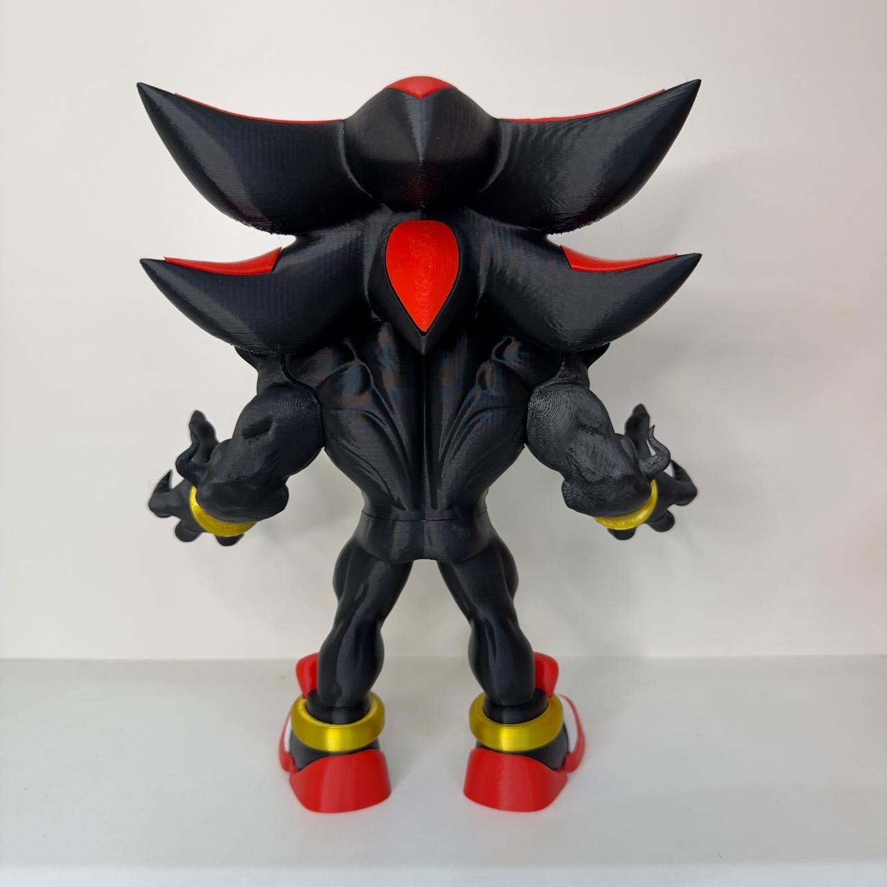 Shadow Simbionte – Estátua Decorativa 3D Estilo Venom