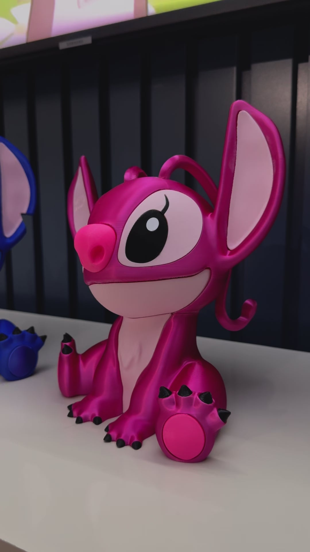 Boneco Stitch em Impressão 3D