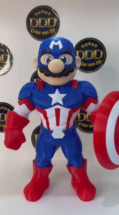 Mario Capitão América – Edição Heroica Exclusiva